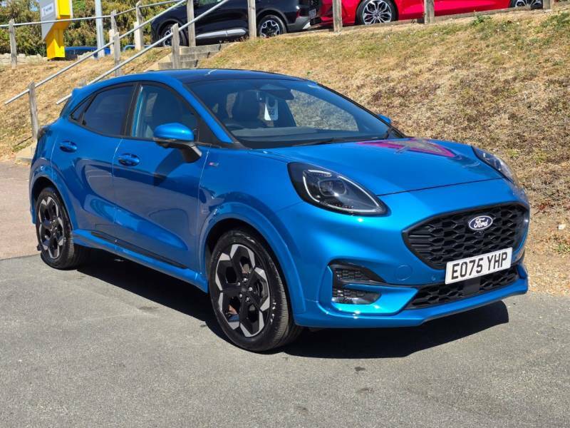 Ford Puma 1.0 Ecoboost Hybrid Mhev St-line X Dct - 2025 Blue