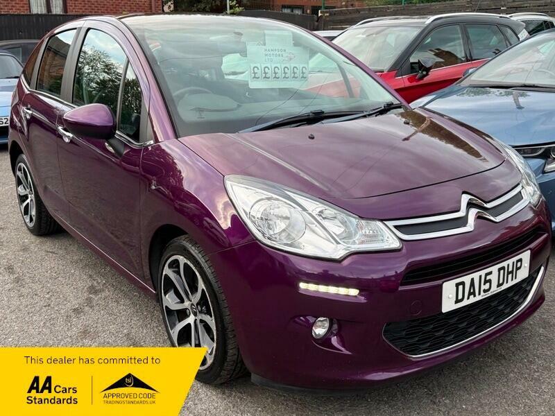 Citroen C3 1.2 Puretech Selection Euro 6 Purple