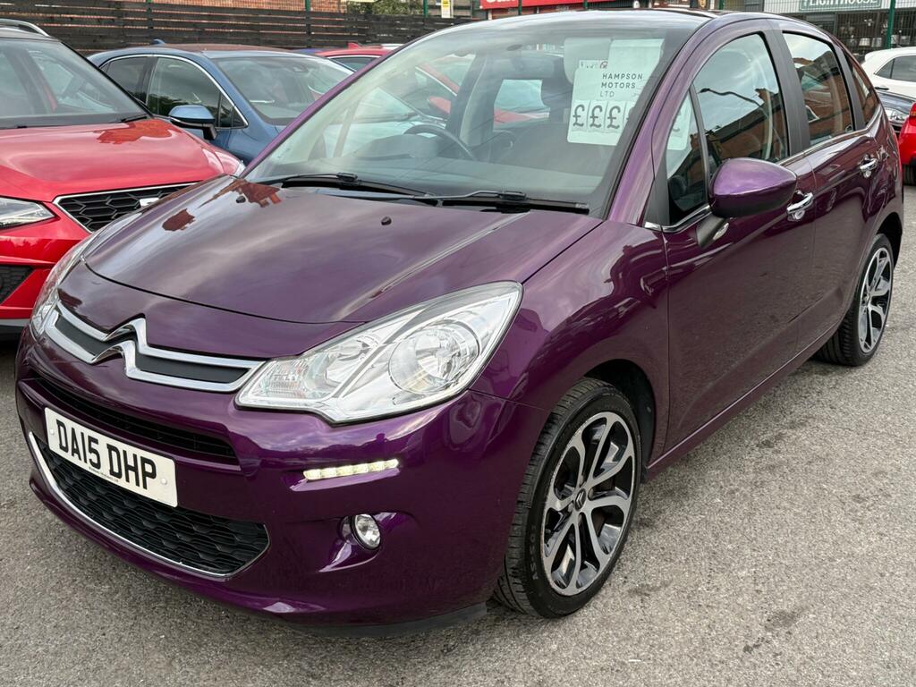 Citroen C3 1.2 Puretech Selection Euro 6 Purple #2