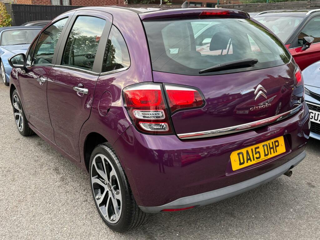 Citroen C3 1.2 Puretech Selection Euro 6 Purple #4