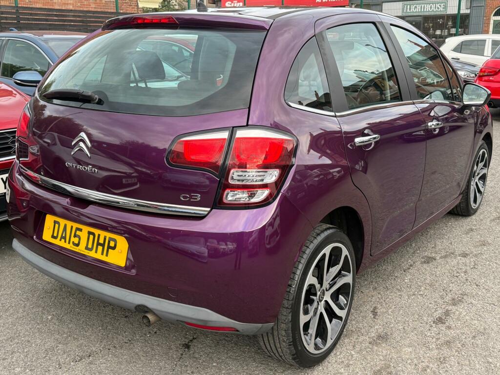 Citroen C3 1.2 Puretech Selection Euro 6 Purple #3