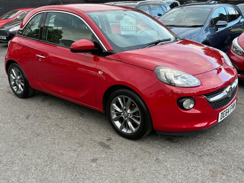 Vauxhall Adam 1.2 16V Jam Euro 5 DE64FHW Red #5