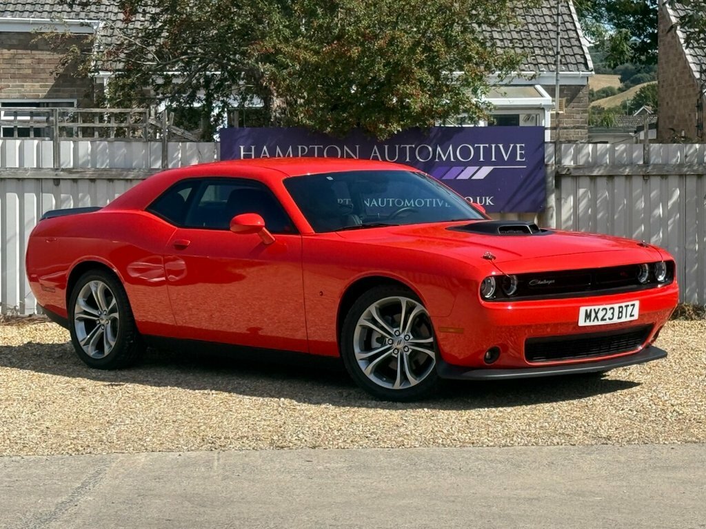 Dodge Challenger Coupe Orange #3
