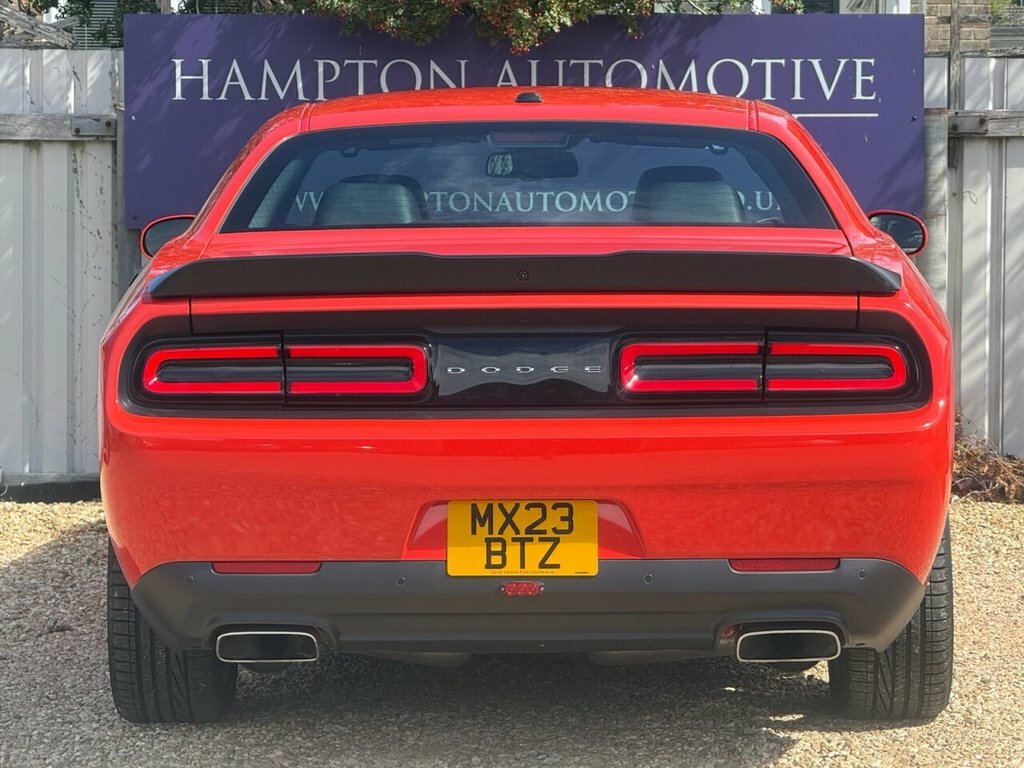 Dodge Challenger Coupe Orange #6