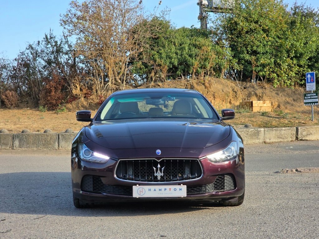 Maserati Ghibli Saloon Red #3