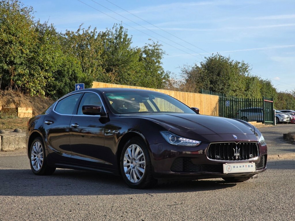 Maserati Ghibli Saloon Red