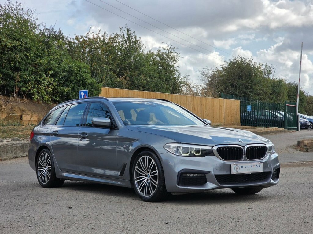BMW 5 Series Estate Blue