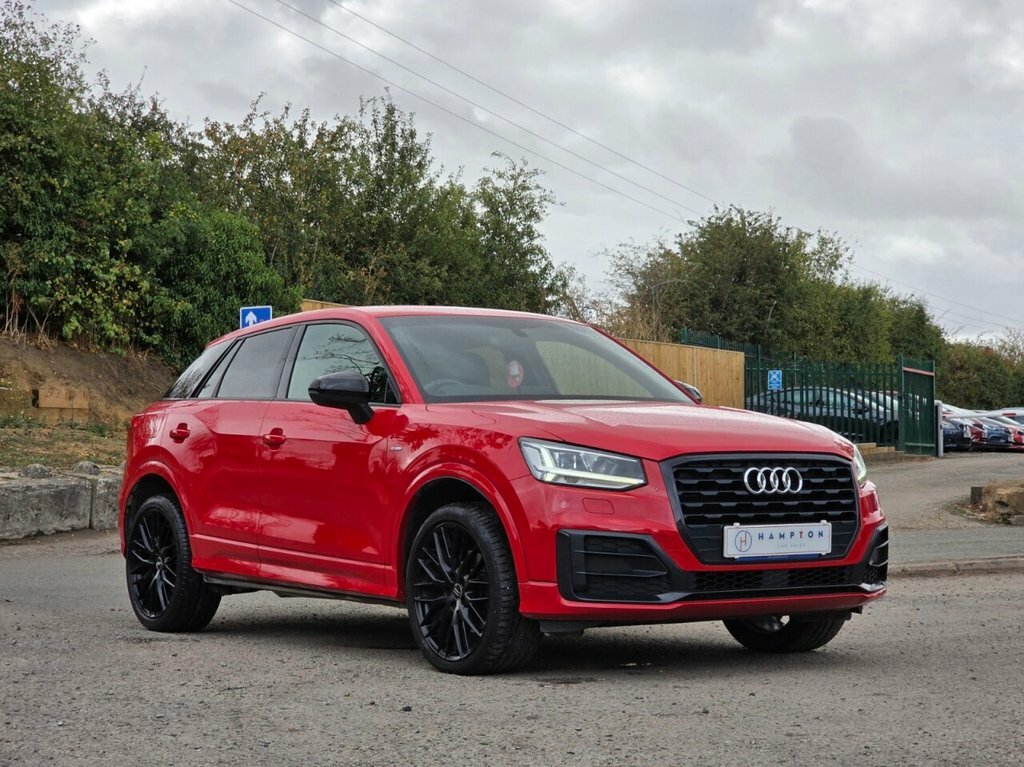 Audi Q2 1.5L Black Edition Red