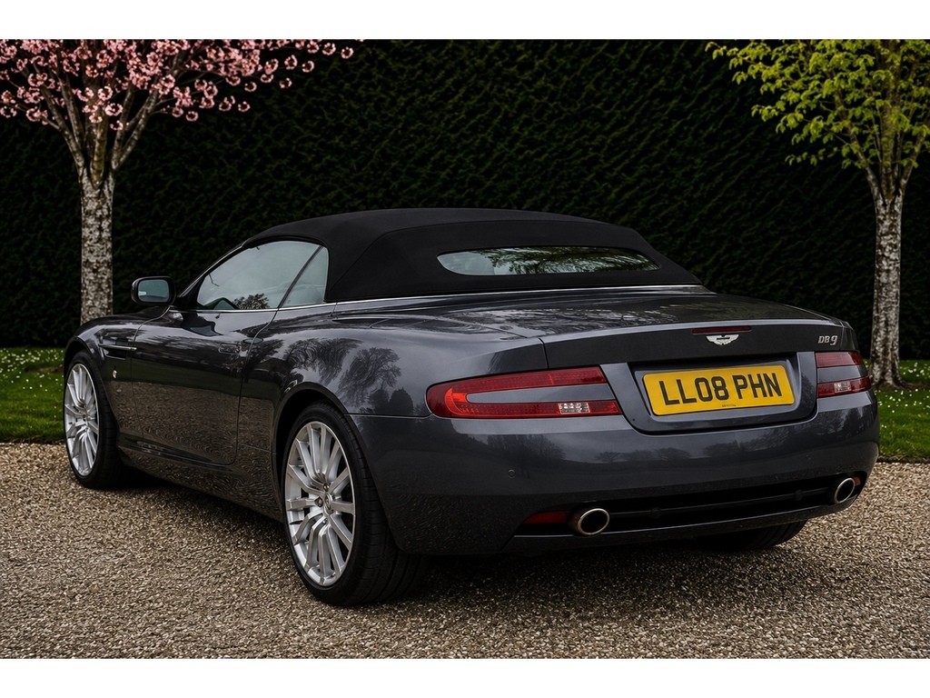 Aston Martin DB9 6.0 V12 Volante T-tronicii Euro 4 470 Silver #2