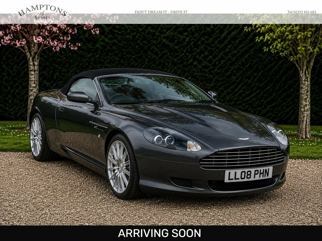 Aston Martin DB9 6.0 V12 Volante T-tronicii Euro 4 470 Silver