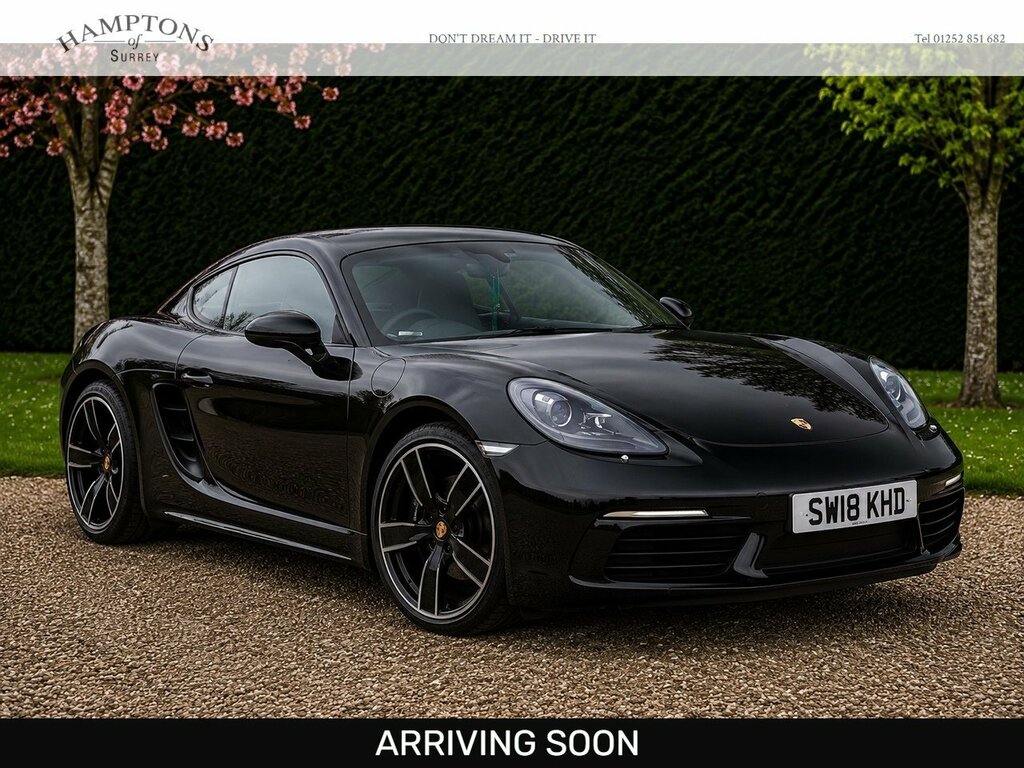 Porsche 718 Cayman 2.0T Coupe Euro 6 Ss 300 Ps Black