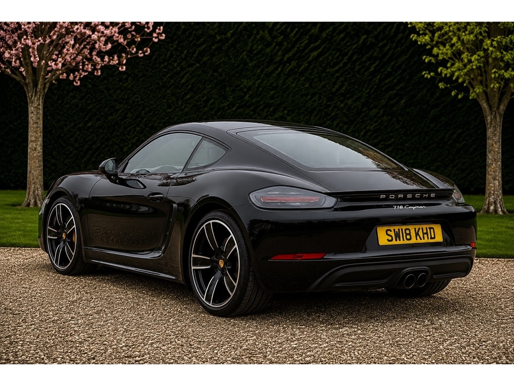 Porsche 718 Cayman 2.0T Coupe Euro 6 Ss 300 Ps Black #2