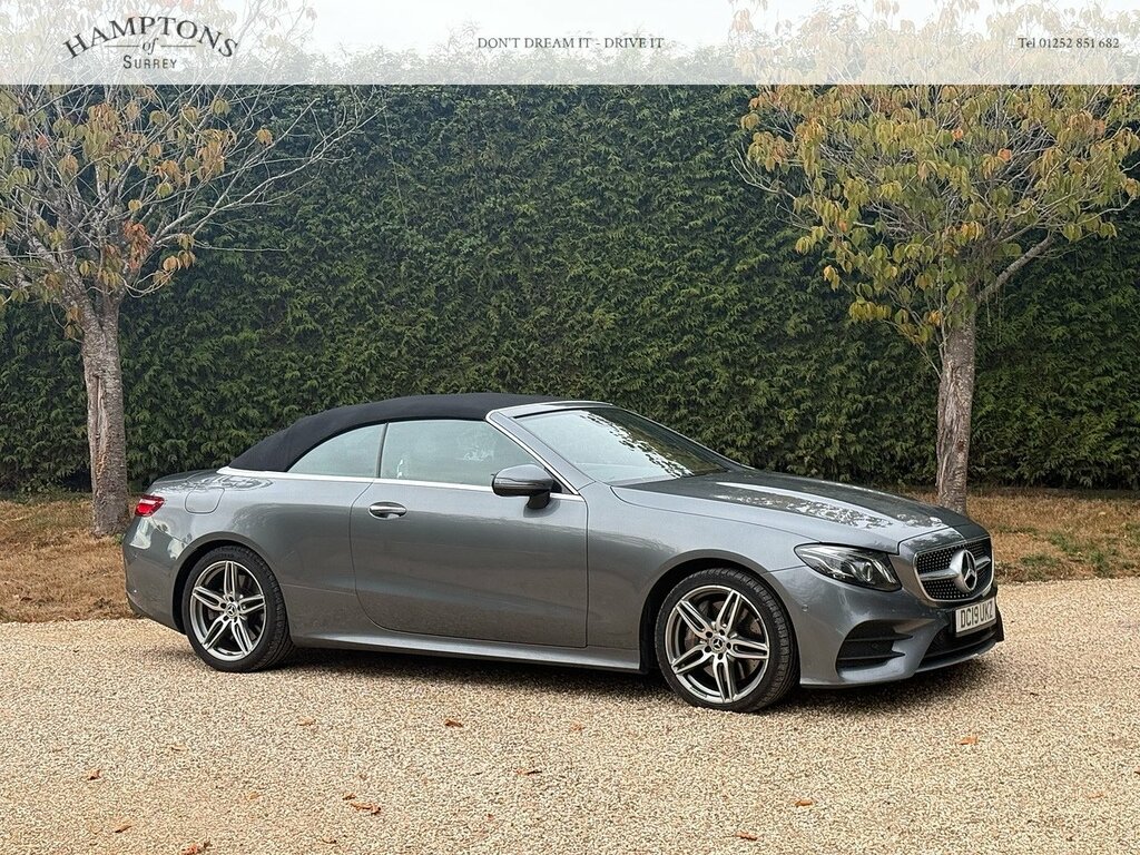 Mercedes-Benz E Class 3.0 E450 V6 Gpf Amg Line Premium Plus Cabriolet Grey
