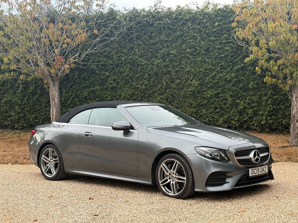 Mercedes-Benz E Class 3.0 E450 V6 Gpf Amg Line Premium Plus Cabriolet Grey #2