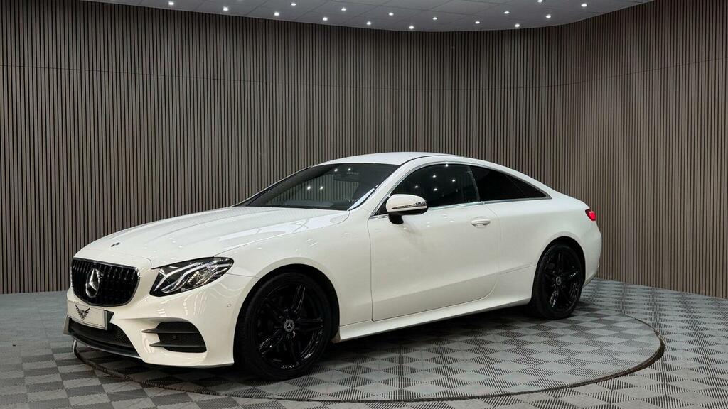 Mercedes-Benz E Class 2.0 E220d Amg Line G-tronic Euro 6 Ss SO19HRJ White #6