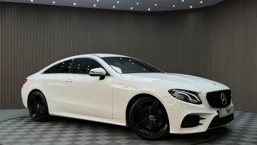Mercedes-Benz E Class 2.0 E220d Amg Line G-tronic Euro 6 Ss White