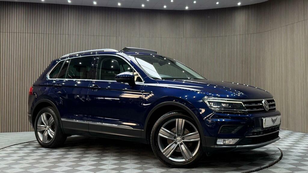 Volkswagen Tiguan 2.0 Tdi Bluemotion Tech Sel Dsg Euro 6 Ss Blue