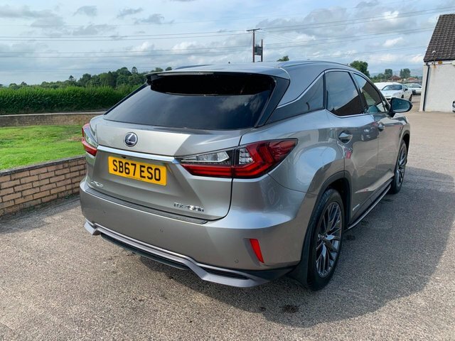 Lexus RX 3.5 450H V6 F Sport Suv Hybrid Cvt 4Wd SB67ESO Silver #4