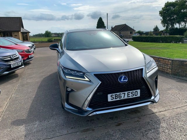 Lexus RX 3.5 450H V6 F Sport Suv Hybrid Cvt 4Wd SB67ESO Silver #2