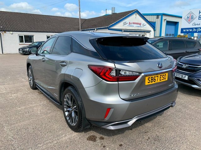 Lexus RX 3.5 450H V6 F Sport Suv Hybrid Cvt 4Wd SB67ESO Silver #5