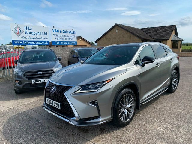 Lexus RX 3.5 450H V6 F Sport Suv Hybrid Cvt 4Wd Silver