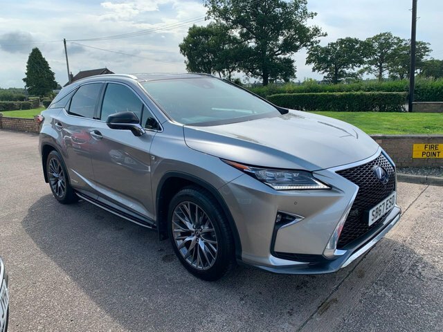 Lexus RX 3.5 450H V6 F Sport Suv Hybrid Cvt 4Wd SB67ESO Silver #3