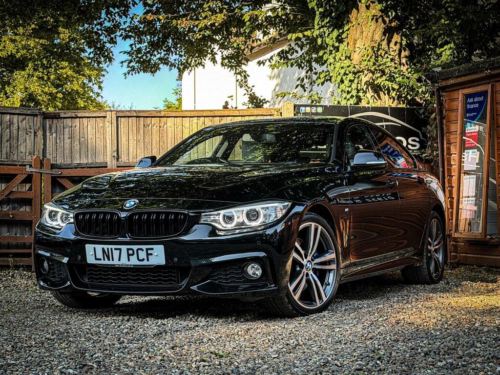 BMW 4 Series Gran Coupe 2.0 420I M Sport Xdrive Euro 6 Ss LN17PCF Black #3