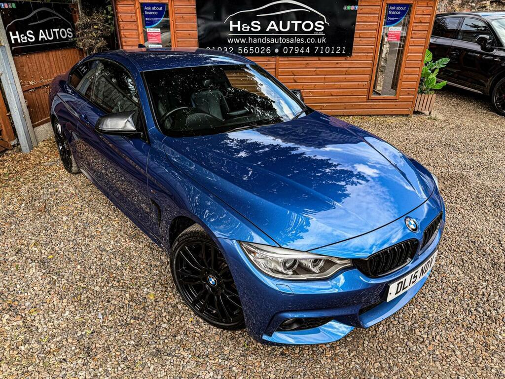 BMW 4 Series 2.0 420D M Sport Euro 6 Ss Blue #2