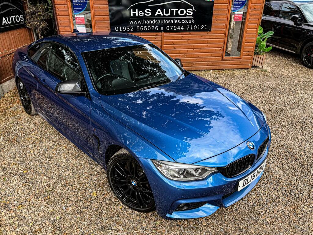 BMW 4 Series 2.0 420D M Sport Euro 6 Ss Blue #5