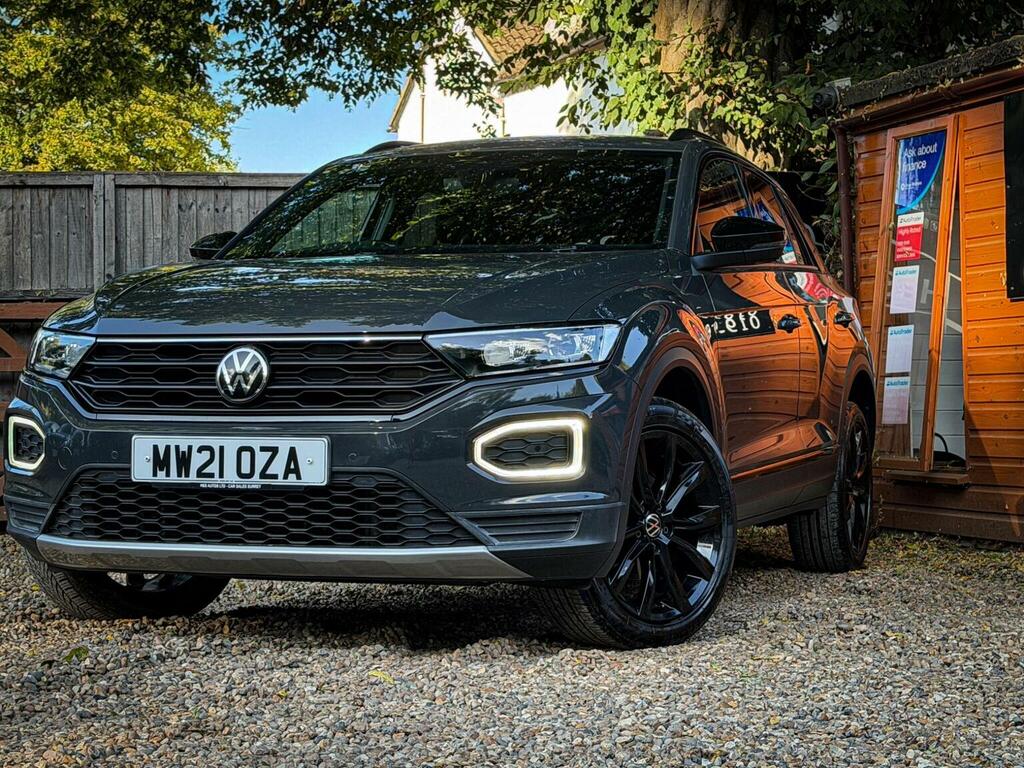 Volkswagen T-Roc 1.5 Tsi Evo Black Edition Dsg Euro 6 Ss Grey #4