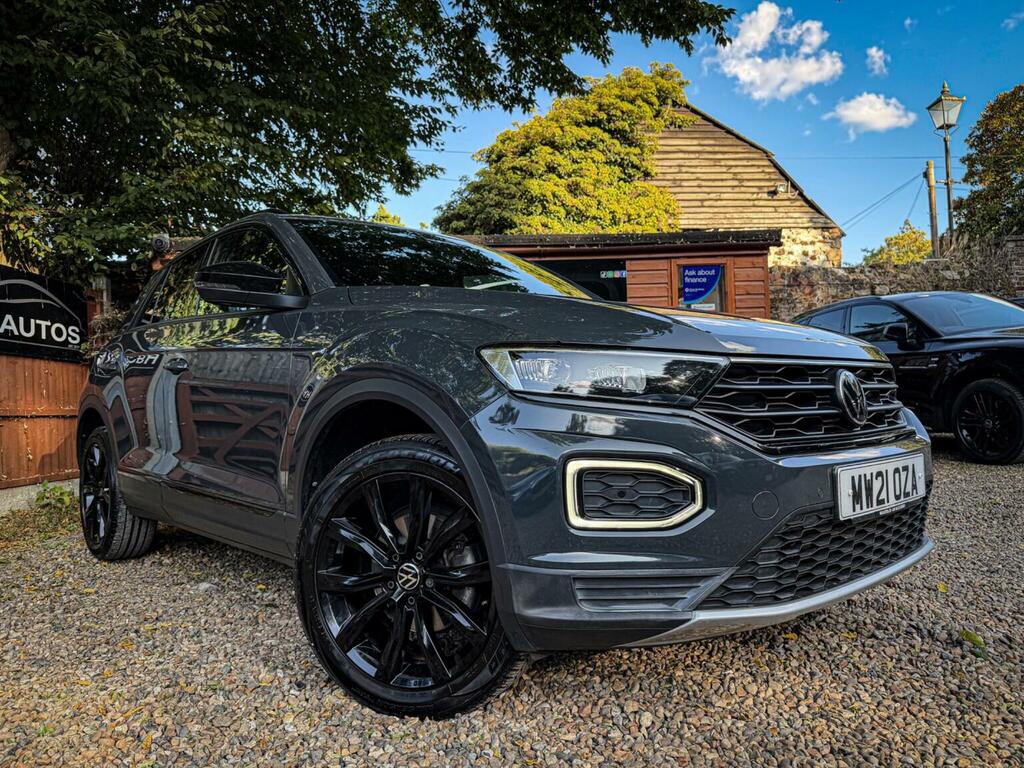 Volkswagen T-Roc 1.5 Tsi Evo Black Edition Dsg Euro 6 Ss Grey