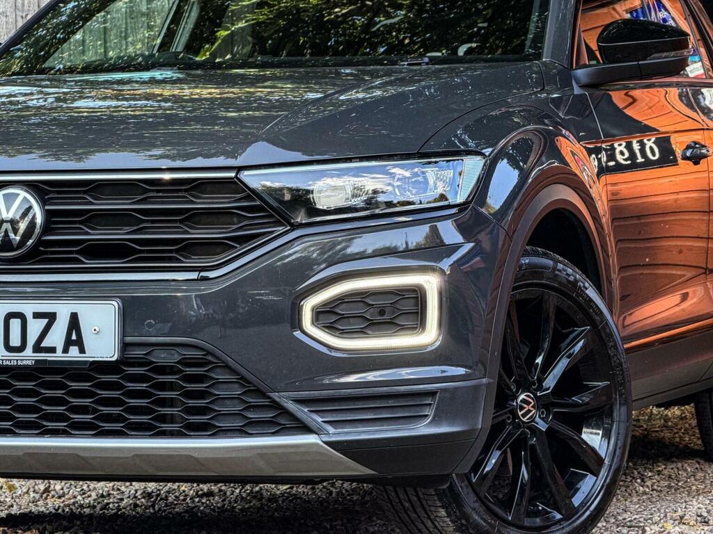 Volkswagen T-Roc 1.5 Tsi Evo Black Edition Dsg Euro 6 Ss Grey #3