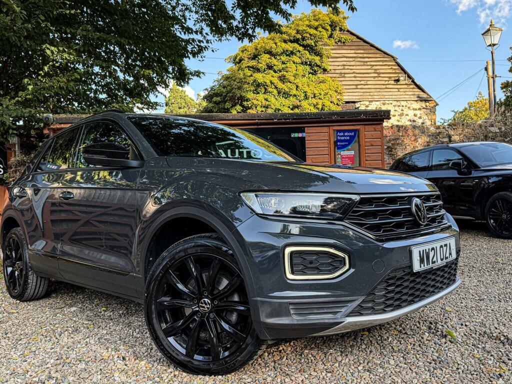 Volkswagen T-Roc 1.5 Tsi Evo Black Edition Dsg Euro 6 Ss Grey #2