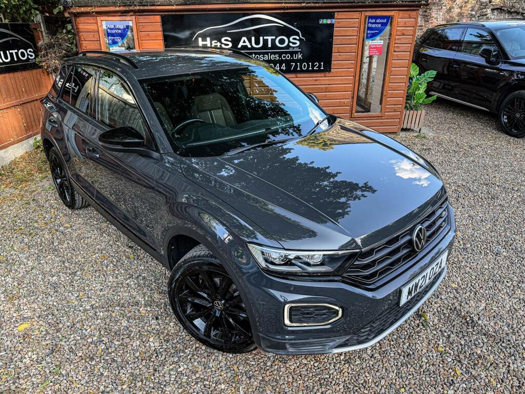 Volkswagen T-Roc 1.5 Tsi Evo Black Edition Dsg Euro 6 Ss Grey #5