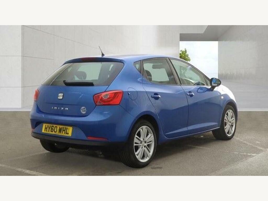 Seat Ibiza 1.4 16V Good Stuff Euro 5 Blue #4