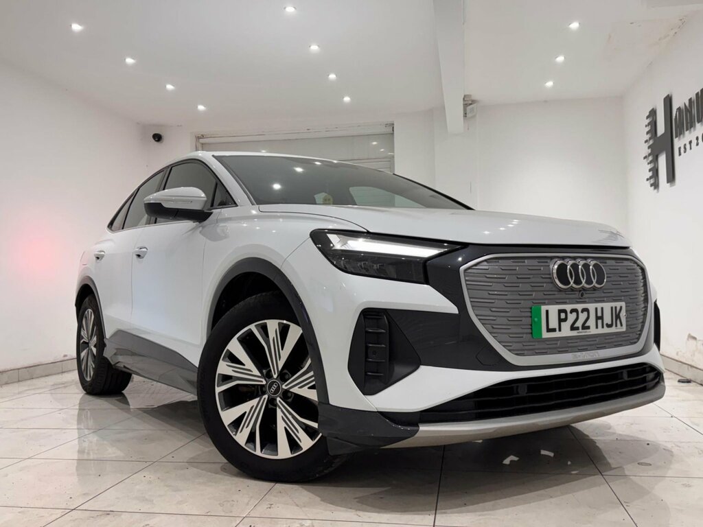 Audi Q4 E Tron 35 Sport Sportback 55Kwh LP22HJK White