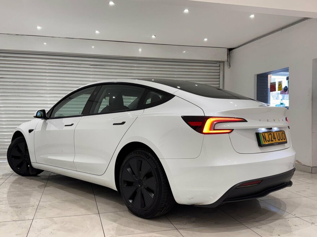 Tesla Model 3 Auto Rwd 4dr NJ24UUO White #4