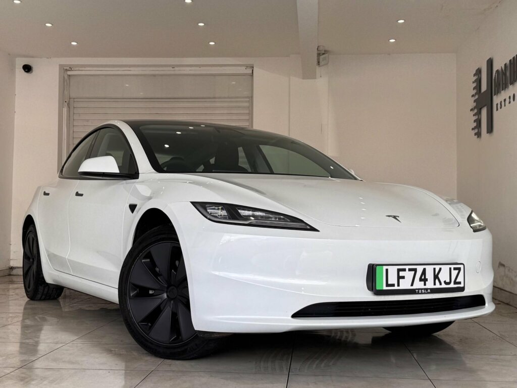 Tesla Model 3 Auto Rwd 4dr White