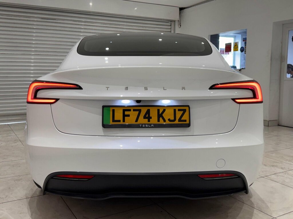 Tesla Model 3 Auto Rwd 4dr LF74KJZ White #6