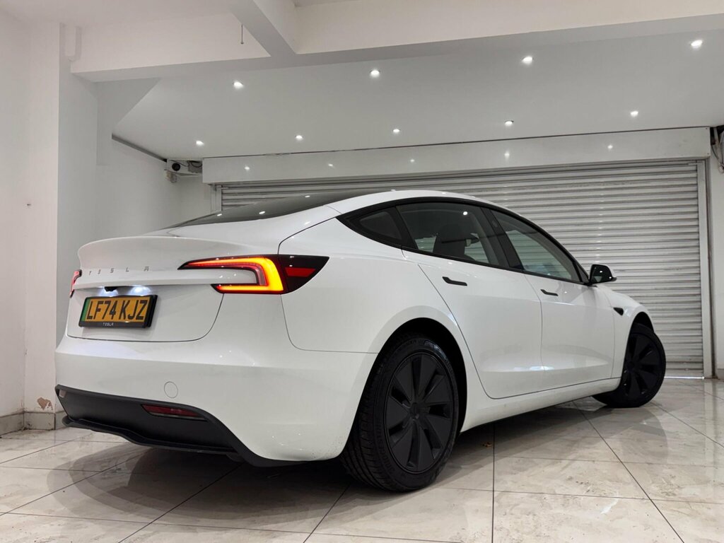 Tesla Model 3 Auto Rwd 4dr LF74KJZ White #2