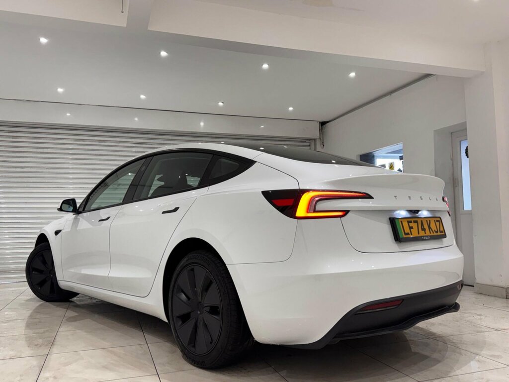 Tesla Model 3 Auto Rwd 4dr LF74KJZ White #4