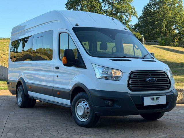 Ford Transit Custom 2017 2.2 Tdci 460 Hdt Trend Minibus Man White