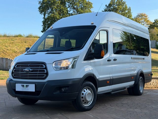 Ford Transit Custom 2017 2.2 Tdci 460 Hdt Trend Minibus Man White #2