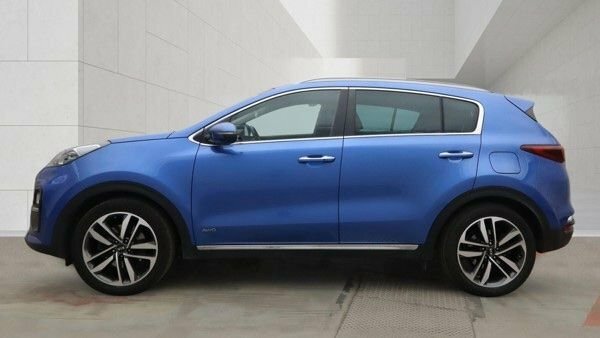 Kia Sportage 2019 1.6 Crdi 4 Suv Dct Awd Euro 6 Ss Blue #4