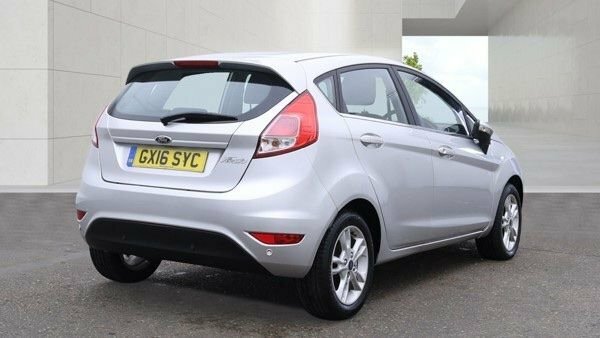 Ford Fiesta 2016 1.6 Zetec Hatchback Powershift Eur Silver #5