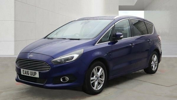 Ford S-Max 2016 2.0 Tdci Titanium Mpv Powershift E Blue #2
