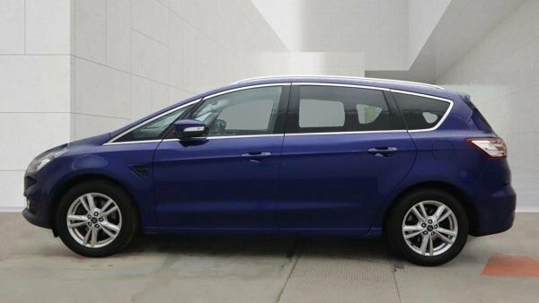 Ford S-Max 2016 2.0 Tdci Titanium Mpv Powershift E Blue #4