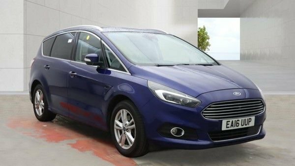 Ford S-Max 2016 2.0 Tdci Titanium Mpv Powershift E Blue