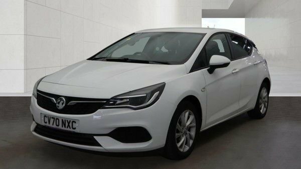 Vauxhall Astra 2020 1.2 Turbo Se Hatchback Euro White #2