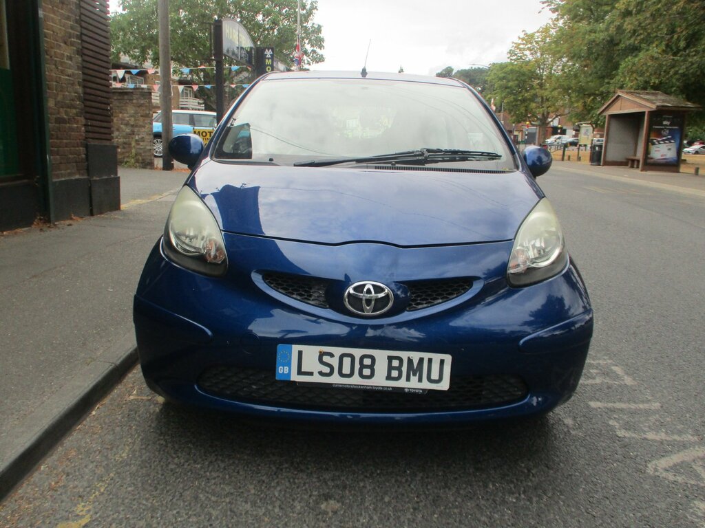 Toyota Aygo 1.0 Vvt-i Blue Hatchback Multimode Euro Blue #4